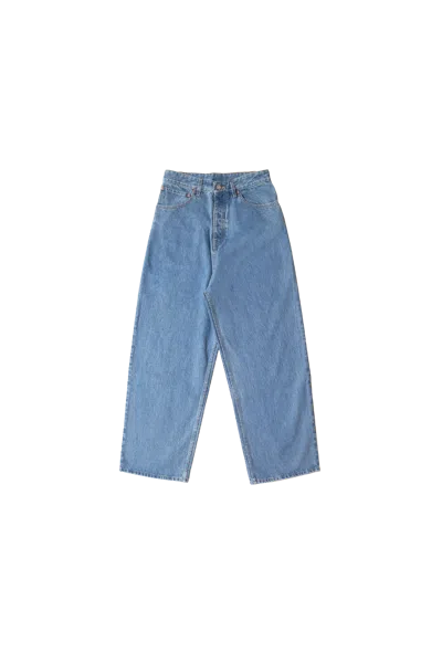 Vetements Baggy Jeans Mid Blue