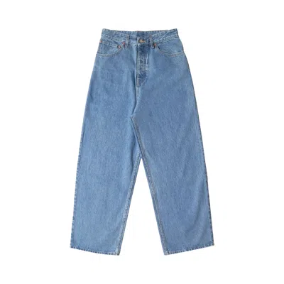 Pre-owned Vetements Baggy Jeans 'mid Blue' | Men's Size 30