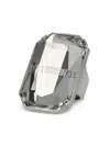 Vetements Baguette Crystal Ring In 银色