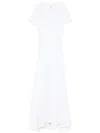 Vetements Ballroom Maxi Dress In White