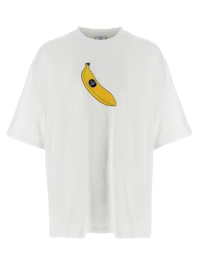 Vetements Printed Cotton-jersey T-shirt In White