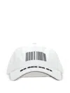 Vetements Barcode-print Cap In Weiss