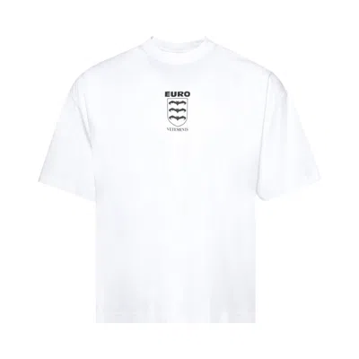 Pre-owned Vetements Bats Logo Regular T-shirt 'white' | Men's Size S