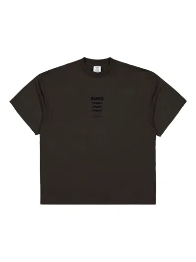 Vetements Bats Logo T-shirt In Brown