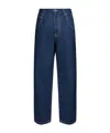 Vetements Belt Loop Denim Trousers In Blue