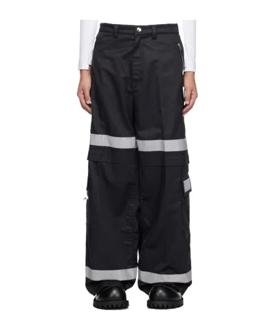 Vetements Belt-loop Overalls In Black