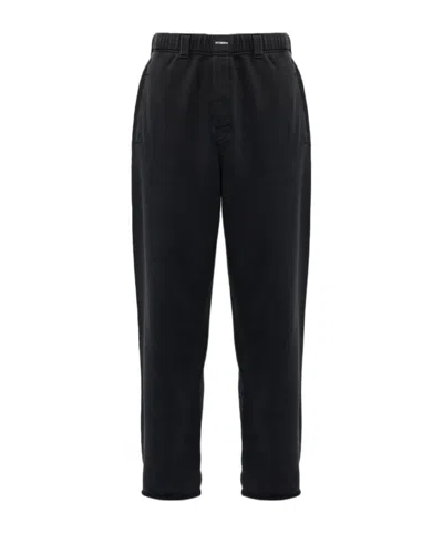 Vetements Elasticated-waist Track Pants In Black