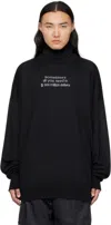 Vetements Black '500 Million Dollars' Turtleneck In Black