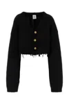 Vetements Black Alpaca Blend Cardigan