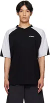 Vetements Raglan-sleeve V-neck T-shirt In Black