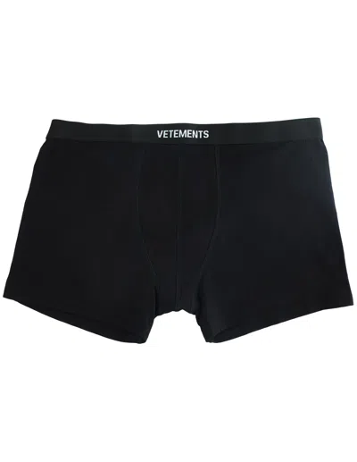 Vetements Black Boxer Briefs