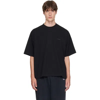 Vetements Classic Logo Loose-fit T-shirt In Black