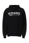 Vetements Oversize Hooded Sweatshirt In Cotton Blend