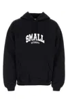Vetements Felpa Oversize In Misto Cotone Nero Uomo In Black
