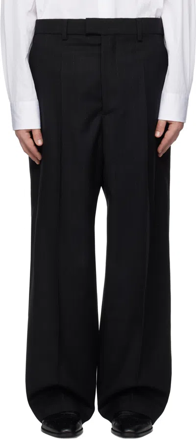 Vetements Black Evening Tailored Pants