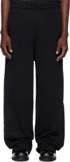 Vetements Elastic Waist Sweatpants In Black