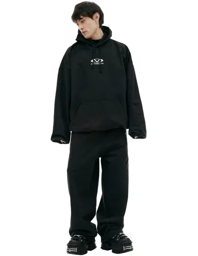 Vetements Black Logo Hoodie