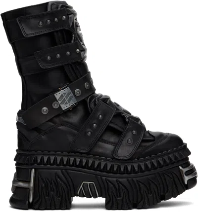 Vetements Black New Rock Edition Gamer Boots