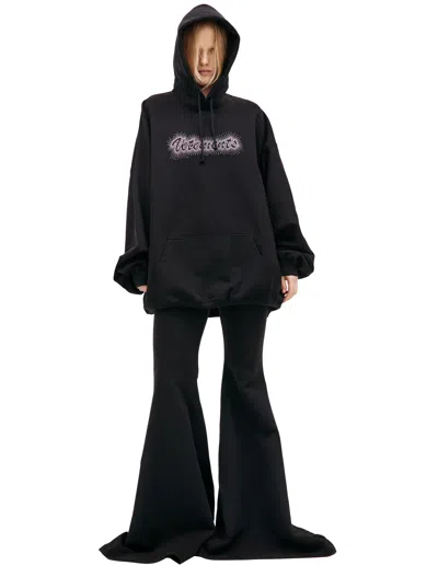 Vetements Black Oversize Hoodie