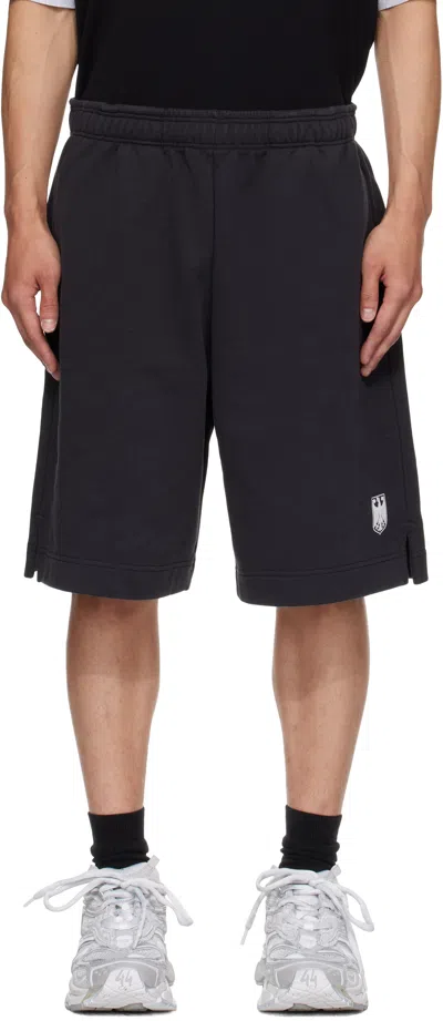 Vetements Black Polizei Molton Shorts