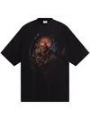 Vetements Oversize Short Sleeve T-shirt In Black