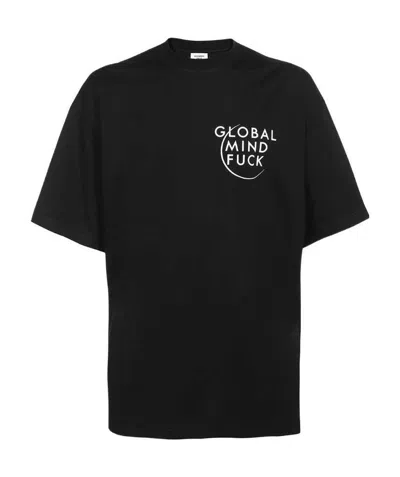 Vetements Black Short-sleeved T-shirt