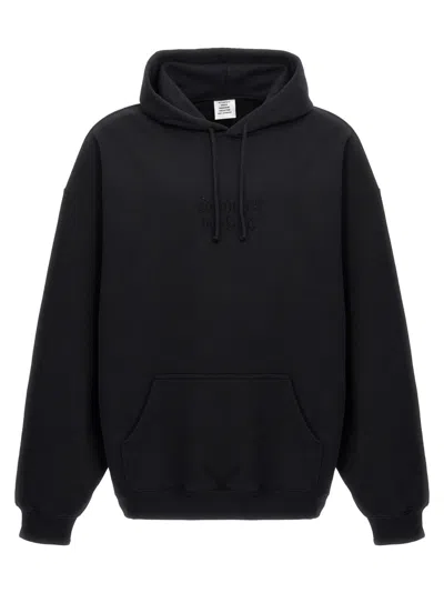 Vetements Black 'i'm Not Doing Shit Today' Hoodie