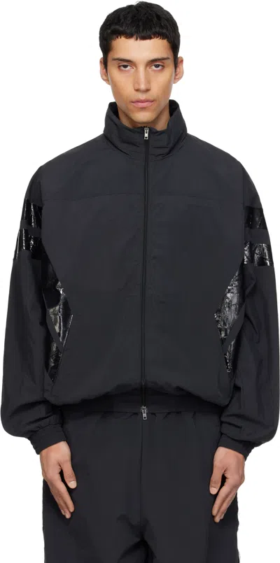Vetements Black Taped Track Jacket