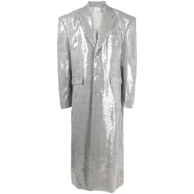 Vetements Black  White Coats