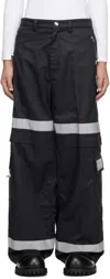 Vetements Black Security Workwear Cargo Pants In Black
