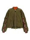 Vetements 'alpha Industries Edition' Reversible Bomber Jacket In Multicolour