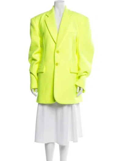 Pre-owned Vetements Blazer In Green