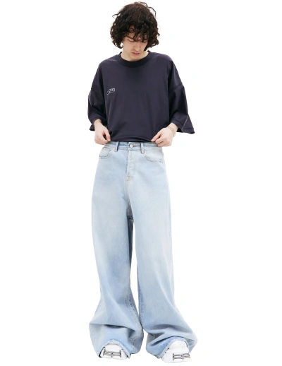 Vetements Blue Wide Legs Jeans