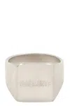 Vetements Brass Ring In Silver