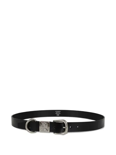 Vetements Buckle-detail Belt In Black