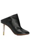 Vetements Bullet Heel Mules In Black