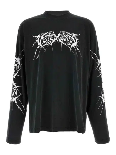 Vetements Death Metal T-shirt In White