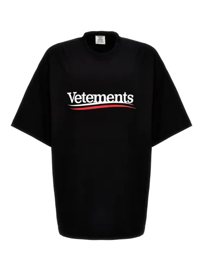 Vetements Camiseta - Negro In Black