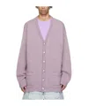 Vetements Cardigan Sweater In Pink