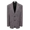 Vetements Check 3.0 Tailored Blazer Jacket In Pink