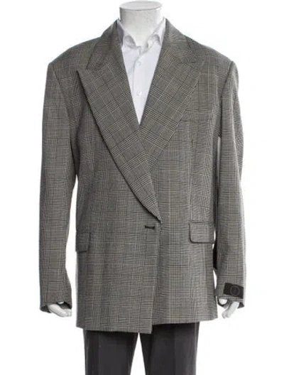 Pre-owned Vetements Checked Blazer In Multi