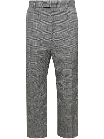 VETEMENTS CHECKED TROUSERS