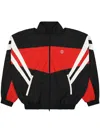 Vetements Colour-block Track Jacket In Black