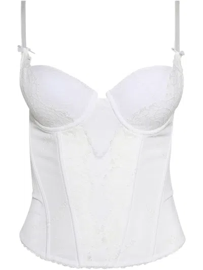 Vetements Korsett-top In Weiss