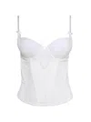 Vetements Corset Top White In White