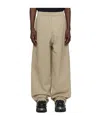 Vetements Cotton-blend Track Pants In Neutral
