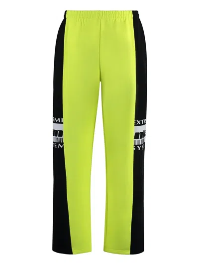 VETEMENTS COTTON TRACK PANTS