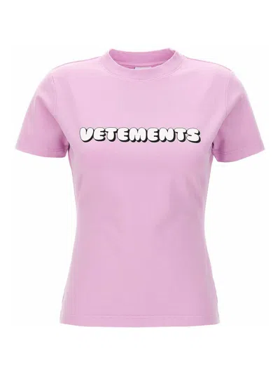 Vetements Camiseta - Color Carne Y Neutral In Nude & Neutrals