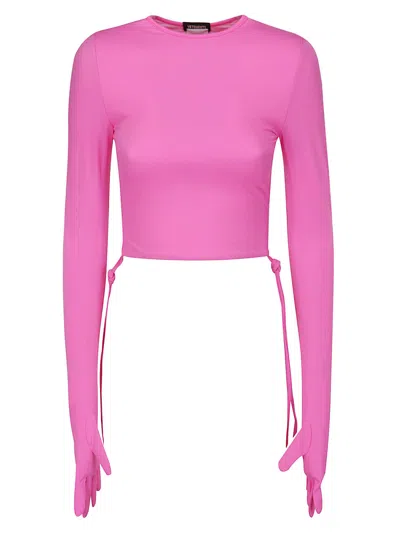 VETEMENTS VETEMENTS CROPPED STYLING TOP