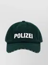 Vetements 'police' Cap With Curved Brim